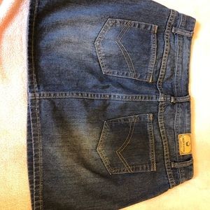 Denim skirt